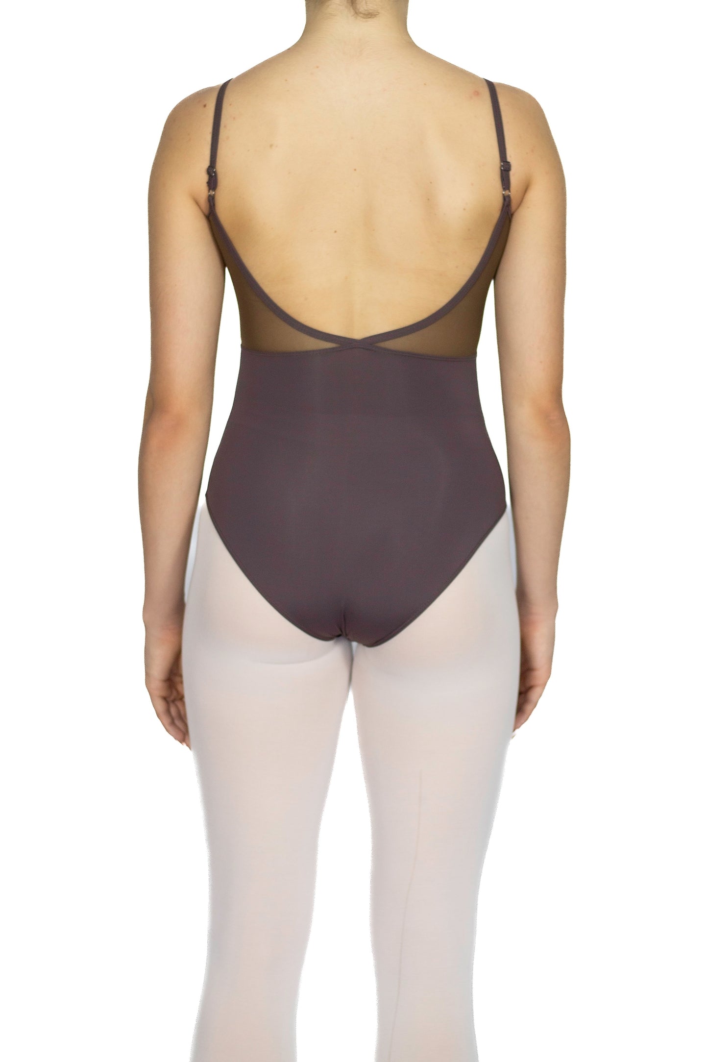 Jete V-neck Camisole  Mesh Leotard - Womans Dancewear